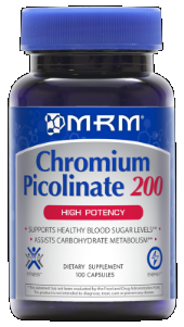 Chromium  Picolinate (200mcg-100 Vcap) Metabolic Response Modifiers